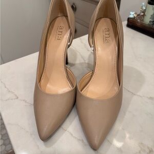 a.n.a Beige Women's Heels